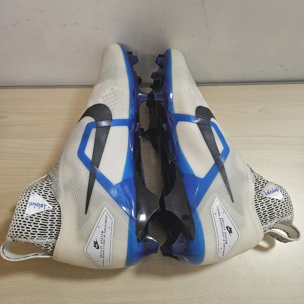 Nike Alpha Menace Elite 3 Football Game Royal White Blue CT6648-101 Men Size 11